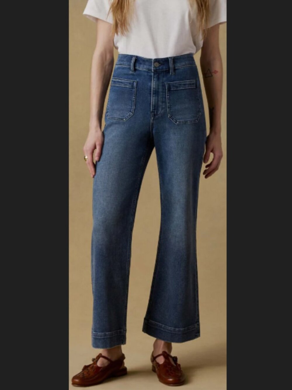 Faherty Terry Patch Pocket Pants
